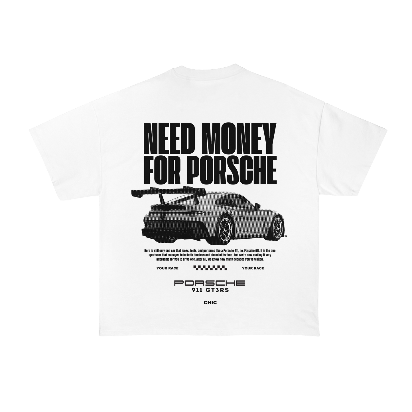 Need Money Oversized T-Shirt