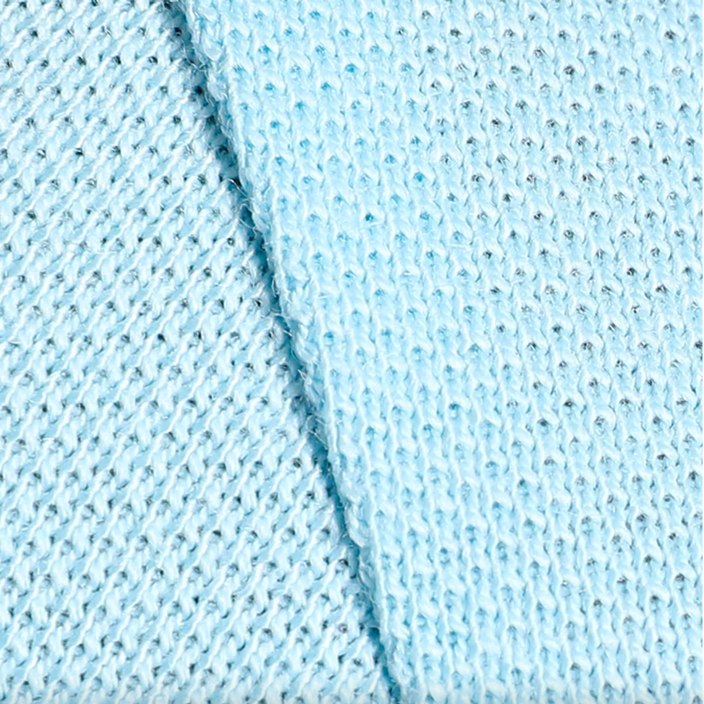 Sky Blue Solid Polo T-shirt