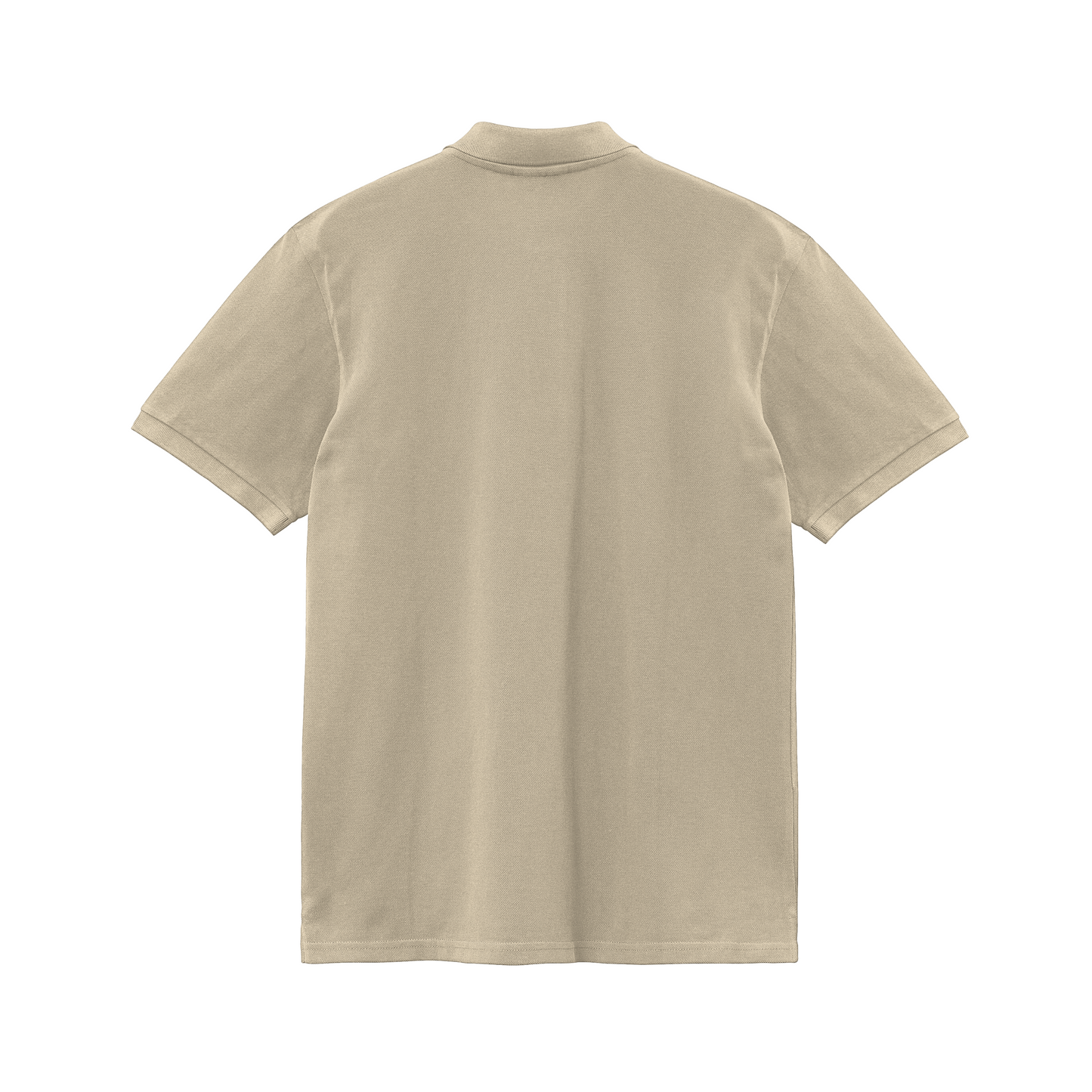 Light Brown Solid Polo T-shirt