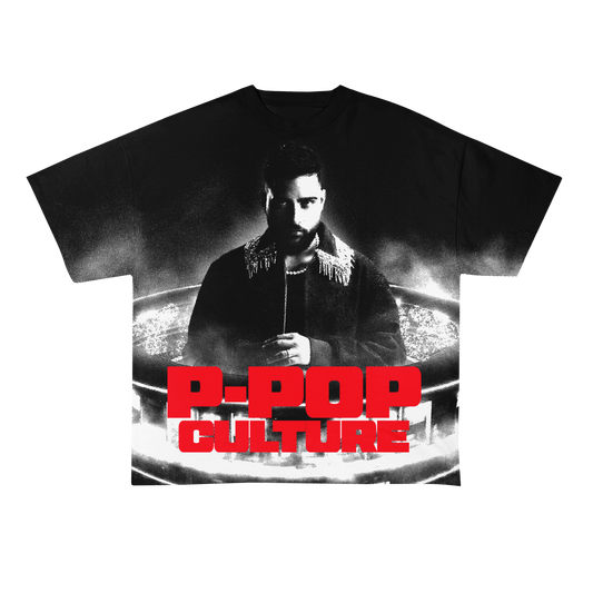 P-POP Culture Oversized Tshirt