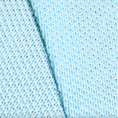 Sky Blue Solid Polo T-shirt