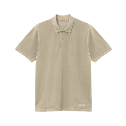 Light Brown Solid Polo T-shirt