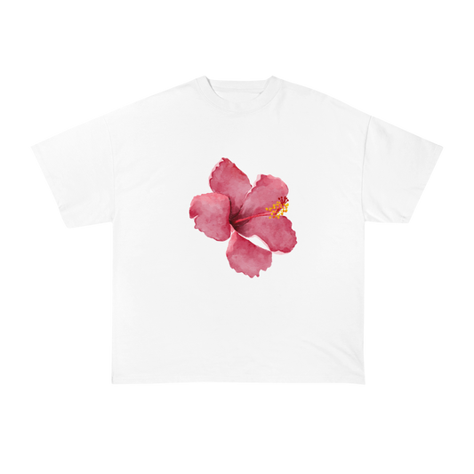 Flame Blossom Oversized T-Shirt